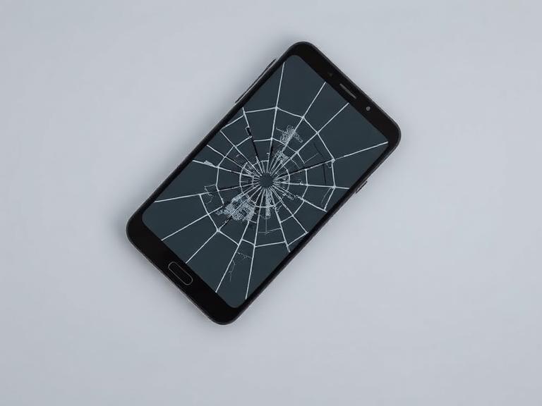 Example of a Grade F condition phone